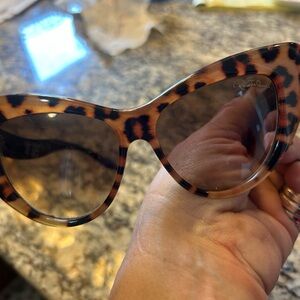 Leopard Print Sunglasses ROBERTO CAVALLI authentic BIG cat eye look!
